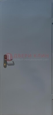 Серая противопожарная дверь ДПП-18 в Челябинске