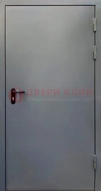 Серая противопожарная дверь ДПП-20 в Челябинске