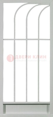Современная железная решетчатая дверь ДР-39 в Челябинске