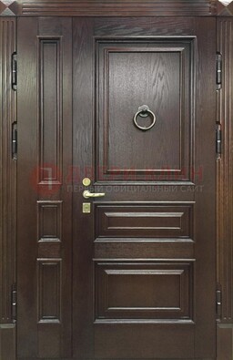 Полуторная металлическая дверь с виноритом ДВТ-253 в Челябинске